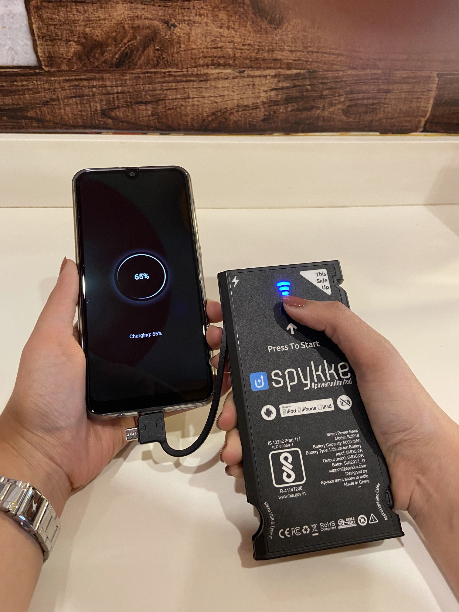 Spykke on sale power bank