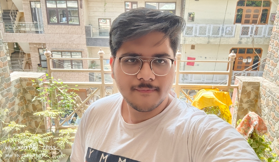 Vivo X60 Pro selfie