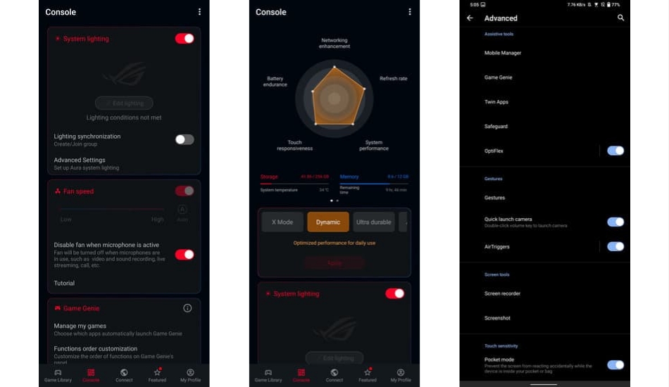 Asus ROG Phone 5 software