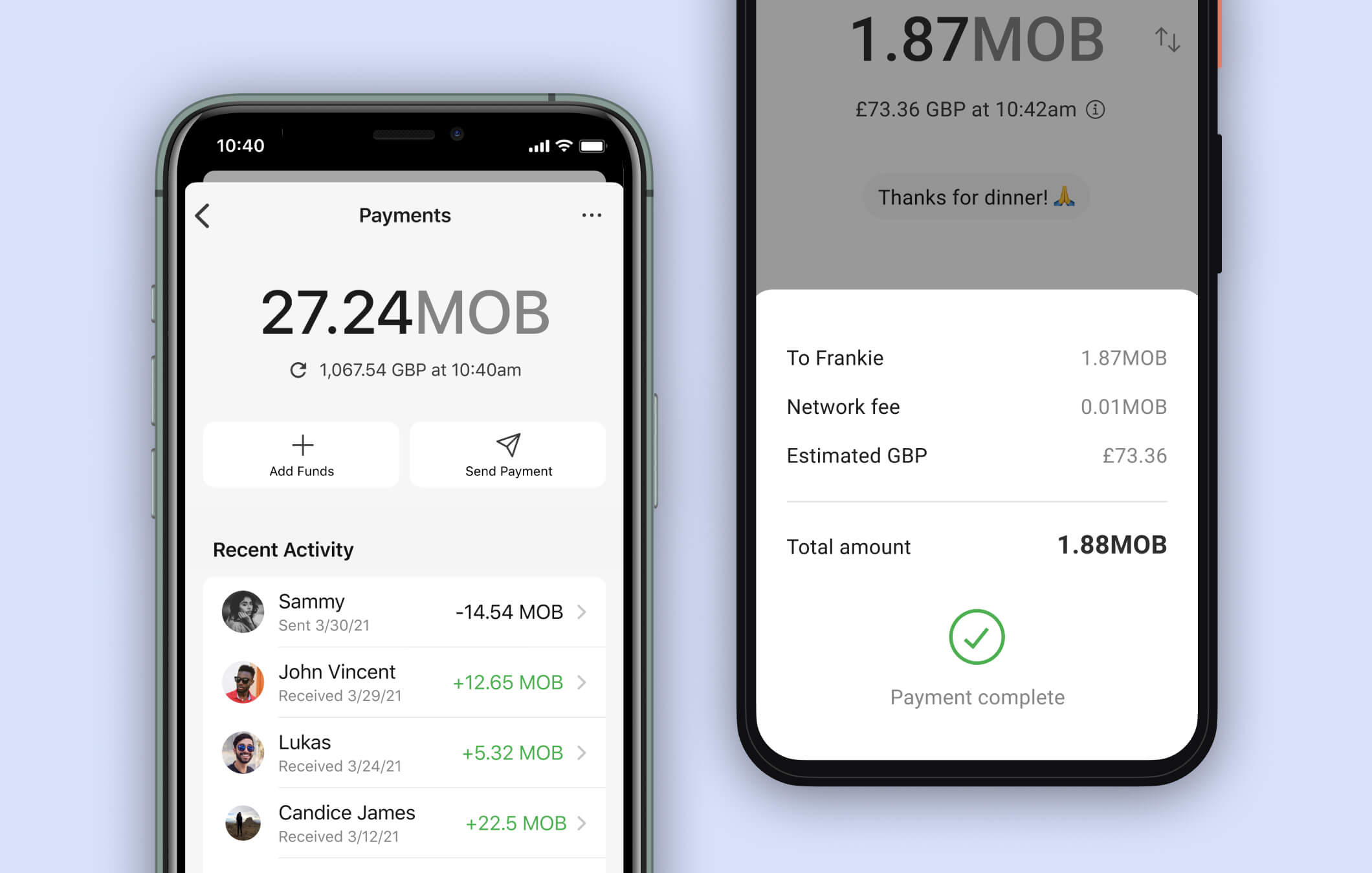 Signal payments 