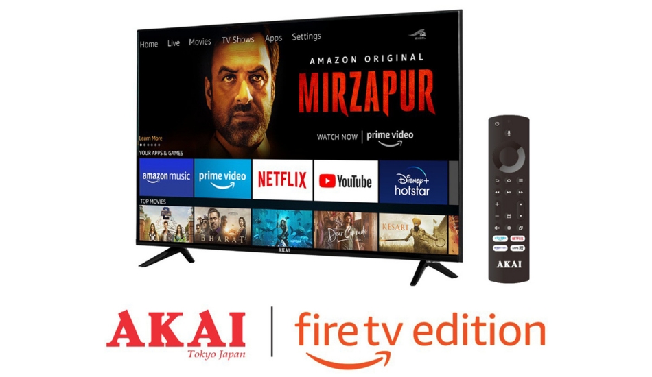 AKAI launches Amazon FireTV Edition TVs