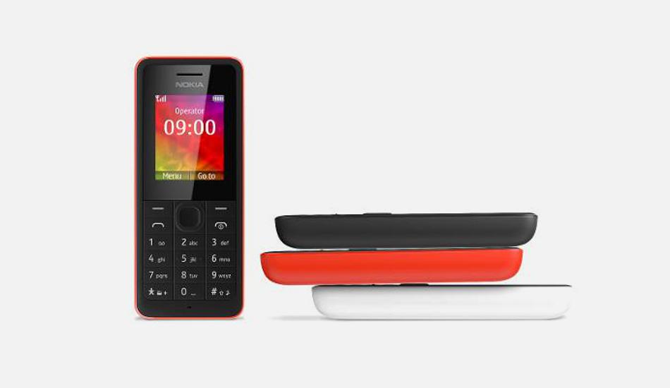 Dust, splash proof Nokia Asha 106 now available for Rs 1,399