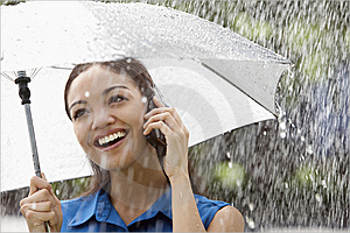 Rain-proofing your mobile phone