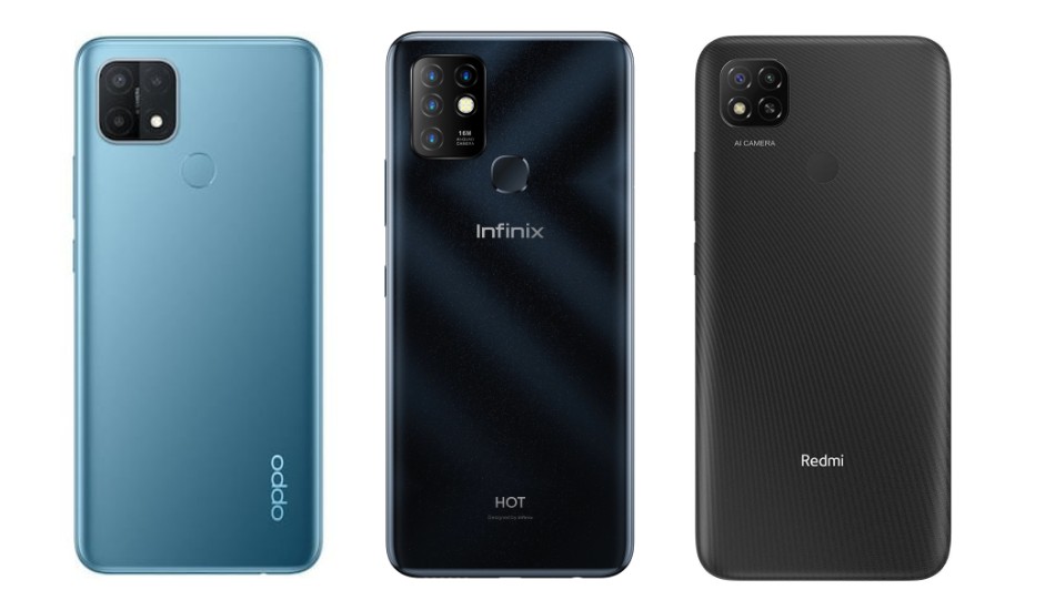 Infinix Hot 10 vs Xiaomi Redmi 9 vs Oppo A15