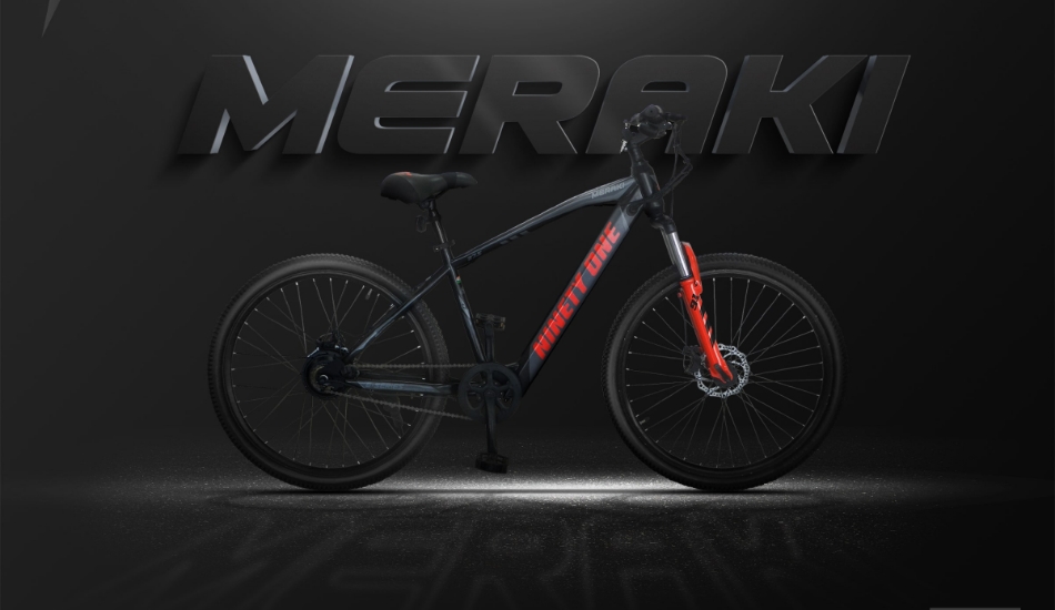 Indian Startup launches its flagship e-bicycle - Meraki by Ninety One