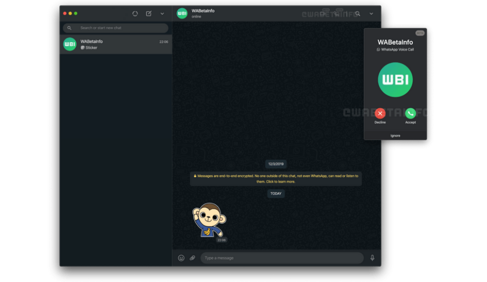 WhatsApp Audio,Video Calls now available on WhatsApp Web in beta phase