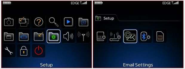 How to set up email on BlackBerry