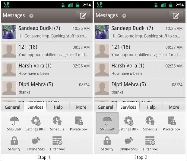 How to back up your SMSs on Android
