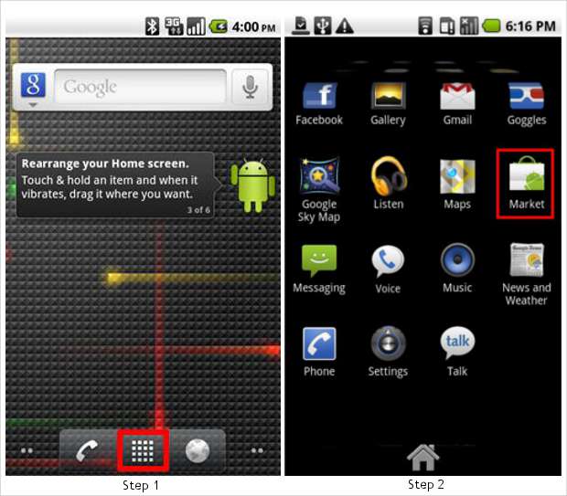 How to install apps on Android