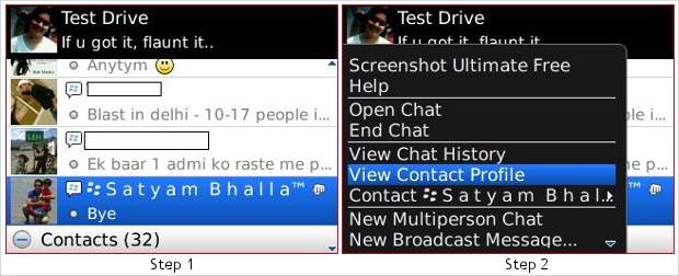 How to link BlackBerry Messenger contacts to BlackBerry Address Book