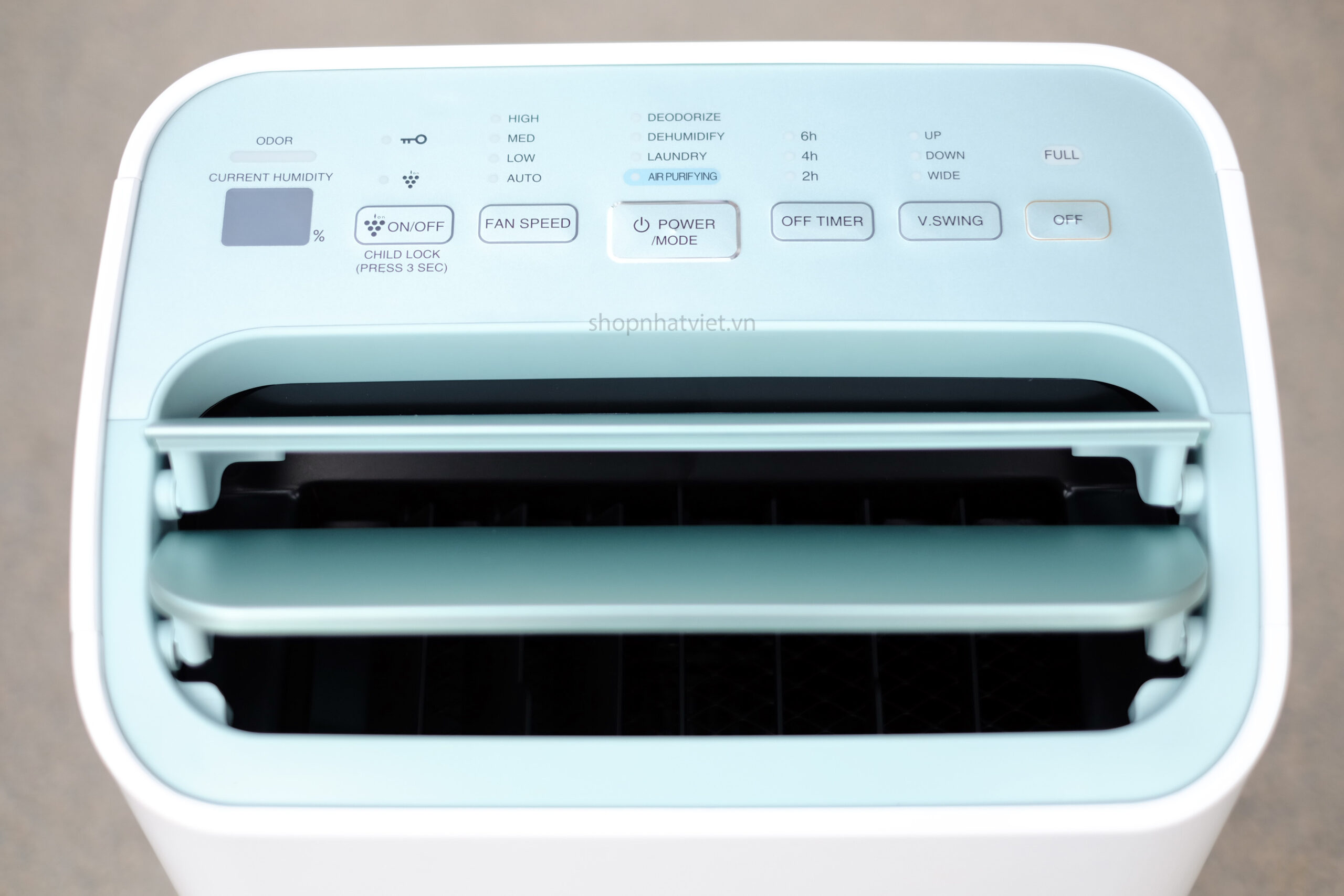 Sharp launches Air Purifier with Plasmacluster, Dehumidifying function