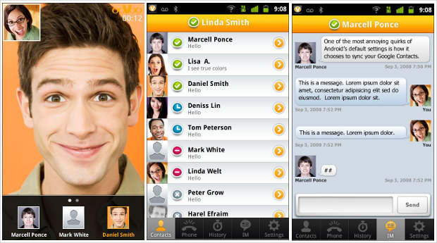 ooVoo service now on Android Devices