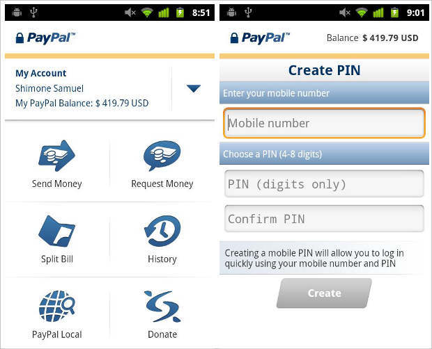 PayPal app for Android gets NFC payment widget