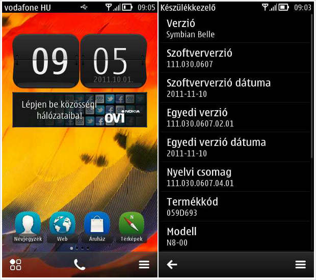 Nokia Symbian Belle build for Nokia N8 leaked