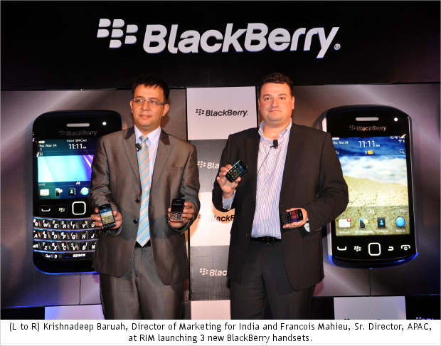 BlackBerry Bold 9790, Curve 9380, Curve 9350 coming to India on Dec 1