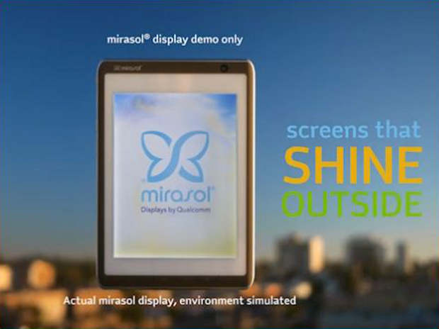 Qualcomm mulling more e-readers with Mirasol display