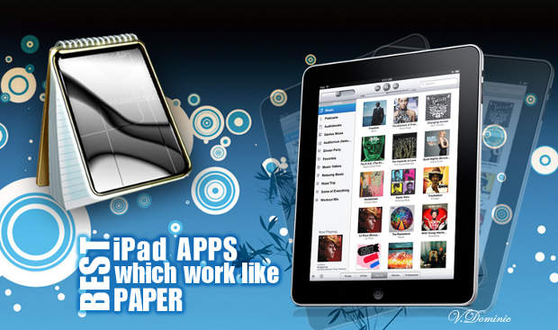 Top 5 iOS apps which work like paper