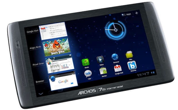 Archos 70b with Honeycomb announced for $200
