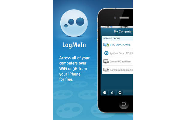 Free LogMeIn app allows iOS users access Macs, PCs