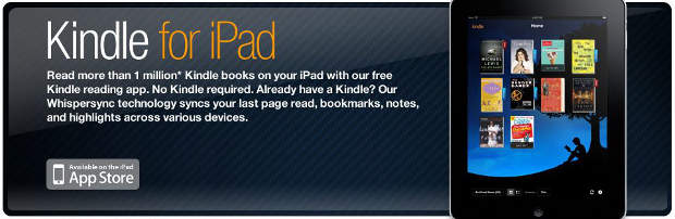 Amazon brings Kindle store to iPad