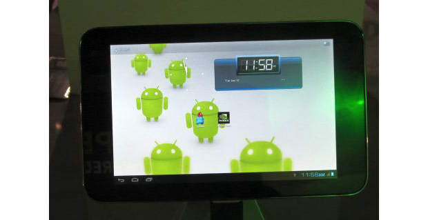 CES 2012: ZTE showcases 7 inch Android ICS tab