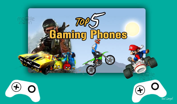 Top 5 gaming smartphones in Jan 2012