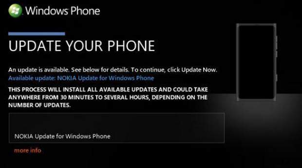 Nokia Lumia 800 firmware update announced