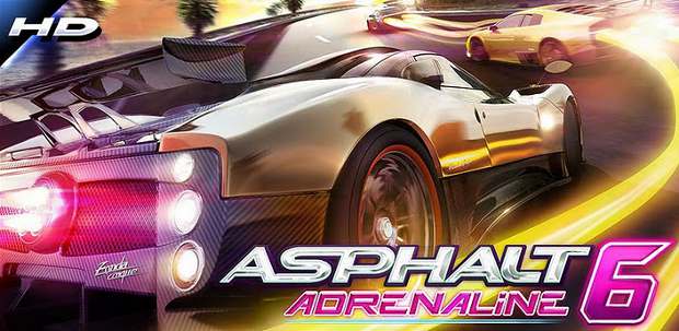 Gameloft's Asphalt 6 Adrenaline available from Getjar for free
