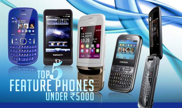 Top 5 feature phones below Rs 5,000