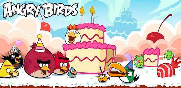 Angry Birds turns 2, offers new stages