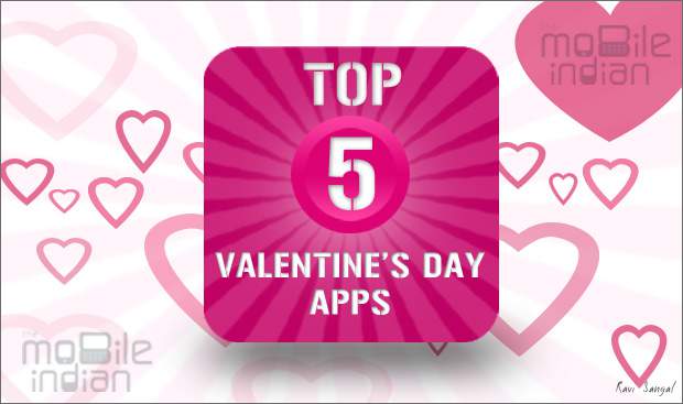 Top 5 Valentine's Day app