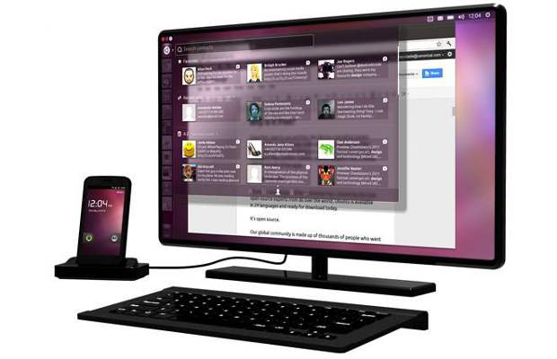 Ubuntu replaces CPU with Android phone