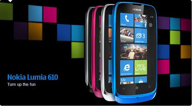 MWC 2012: Nokia announces Lumia 610