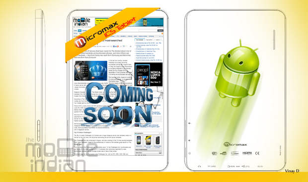 Micromax to launch Android ICS tablet in two weeks