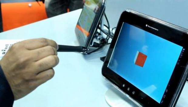 Touch less 3D stylus showcased during MWC