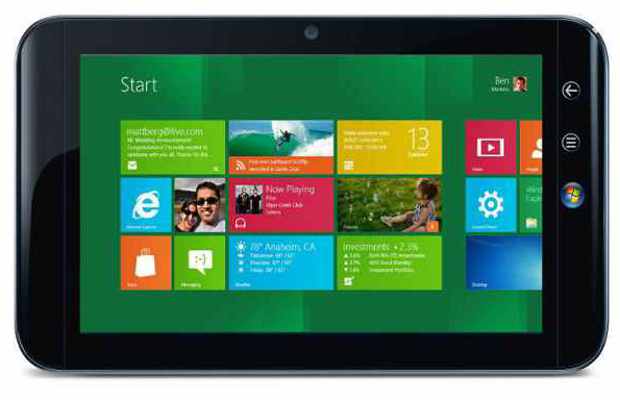 Dell to re-enter tablet market with Windows 8