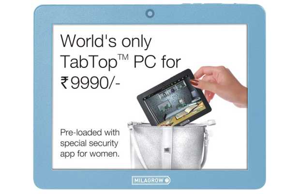Milagrow Woman Tabtop now cheaper by Rs 4,000