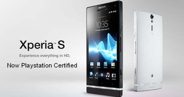 PlayStation certified Sony Xperia S coming to India in April