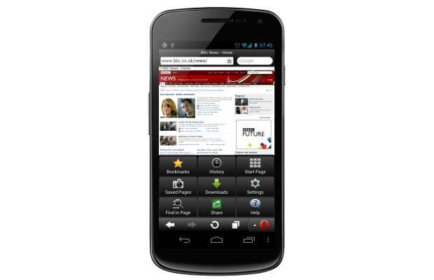 Opera Mini 7 now supports NFC Beam feature