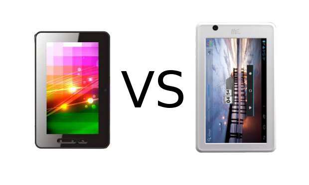 HCL MeTab U1 vs Micromax FunBook