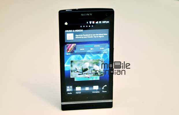 First look Sony Xperia S