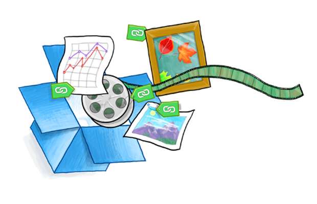 Dropbox brings easy sharing feature