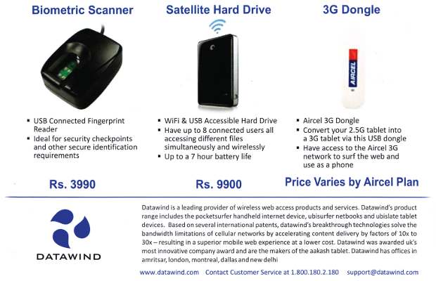 6301_2 DataWind brings range of accessories for UbiSlate7+, Aakash