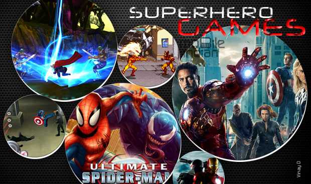 Superhero games for smartphones