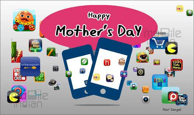 Top 5 smartphone apps on Mother's day