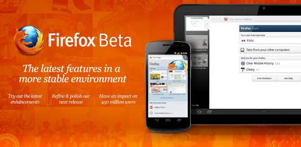 New Firefox browser for Android comes with Flash support