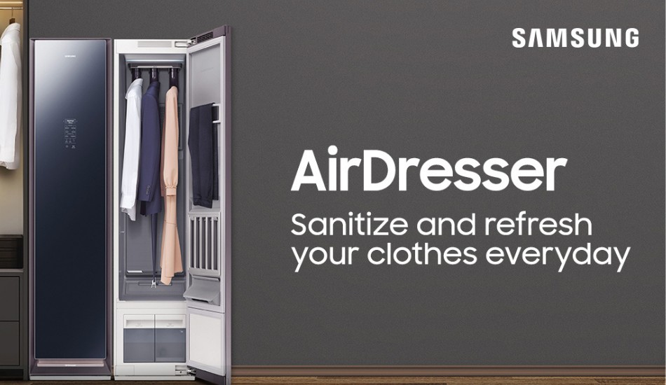 Samsung launches AirDresser for daily cleaning and sanitization of clothes