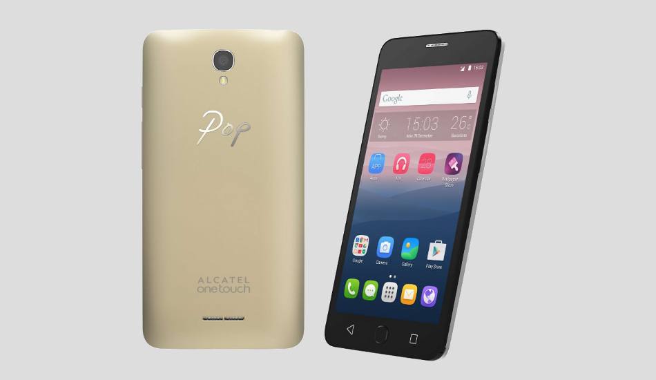 Alcatel Pop Star launched in India for Rs 6,999