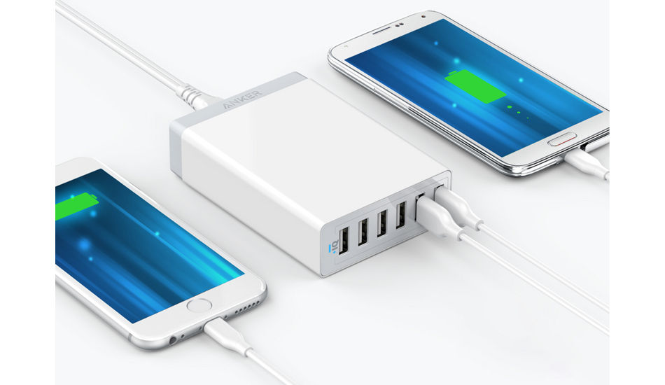 Anker launches 60W super compact 6 Port USB Wall charger for Rs 3,499