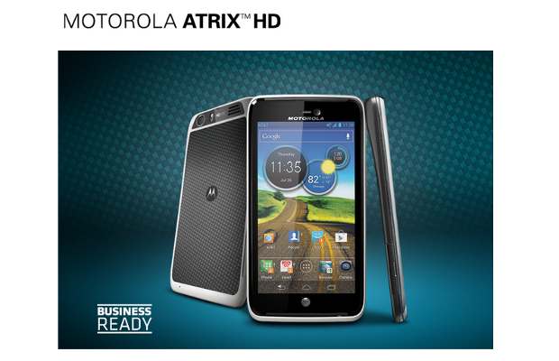 Motorola quietly introduces Atrix HD with 720p HD display